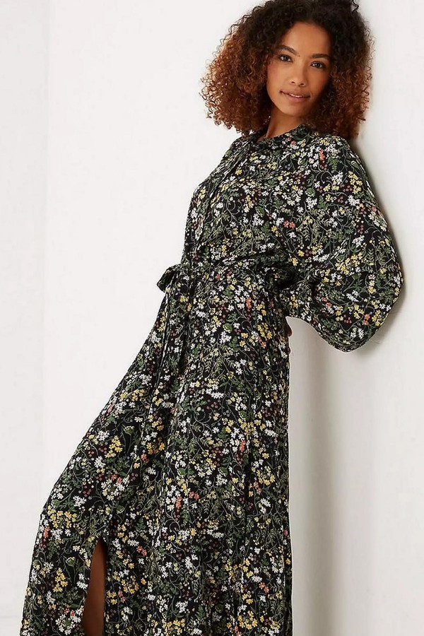 Swinley Forest Fauna Midi Dress from FatFace