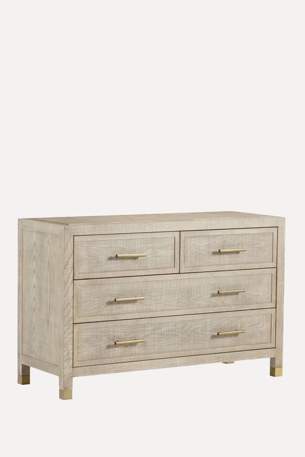 Raffles Chest Of Drawers, Medium Natural from Andrew Martin