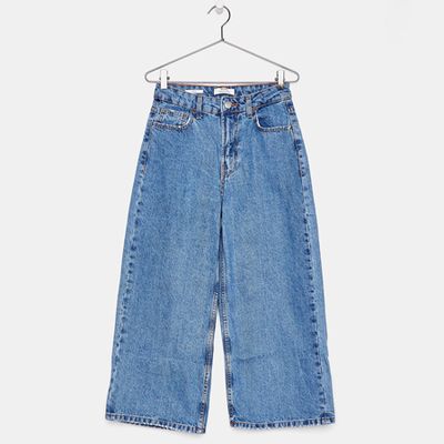 Denim Culottes from Bershka