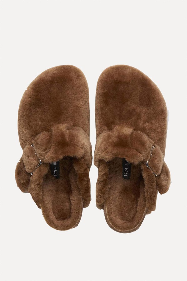 Boston 1774 Shearling Clogs from Birkenstock