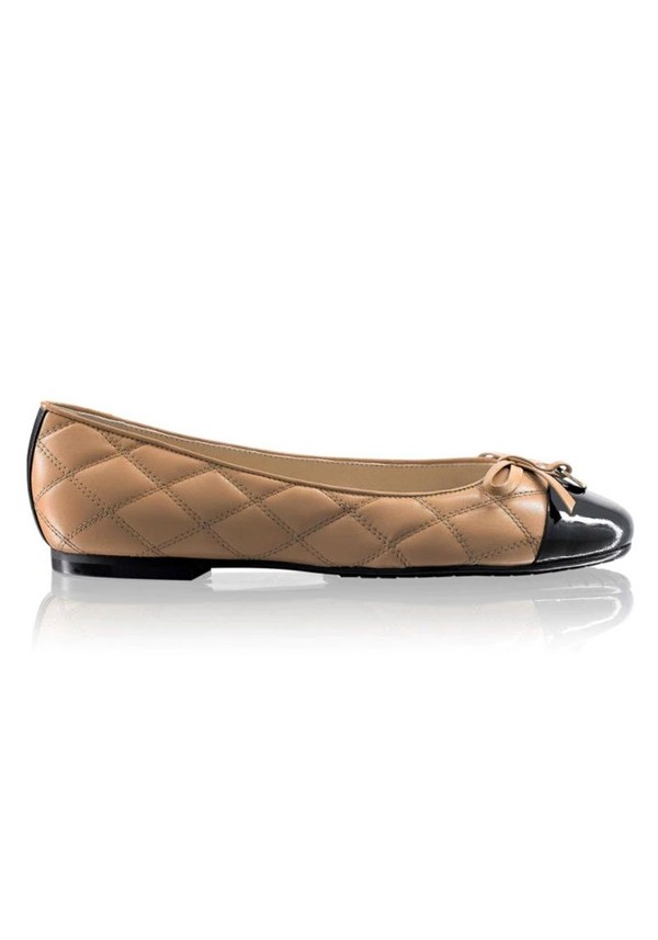 Charming Quilted Ballet Flat from Russell & Bromley