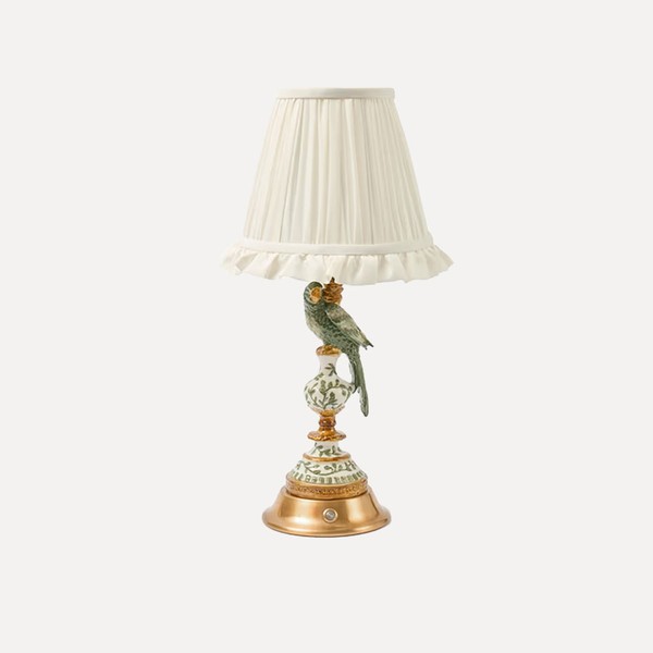Parrot Rechargeable Lamp With Shade  from Mrs. Alice