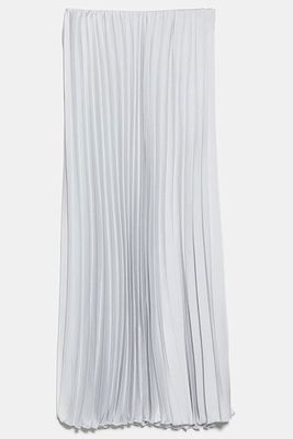 Pleated Midi Skirt from Zara