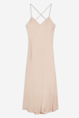 Cowl Back Slip Dress from Topshop