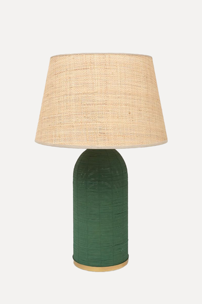 Rattan Table Lamp from Birdie Fortescue