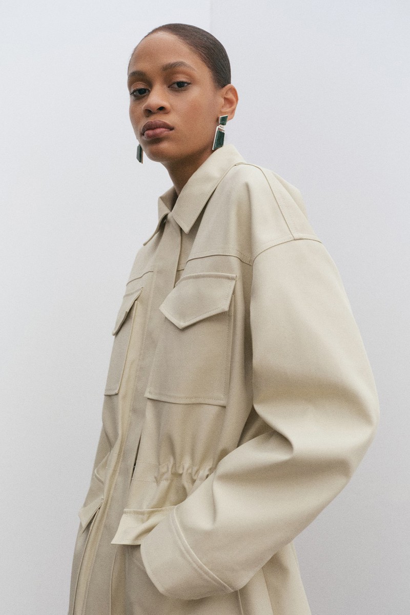 Oversized Parka With Pockets