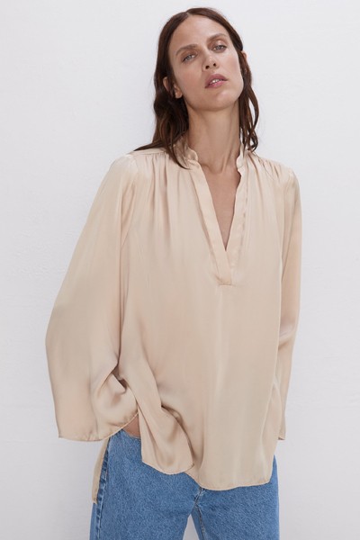 Glossy Blouse from Zara