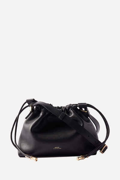 Ninon Mini Faux Leather Cross-Body Bag from A.P.C