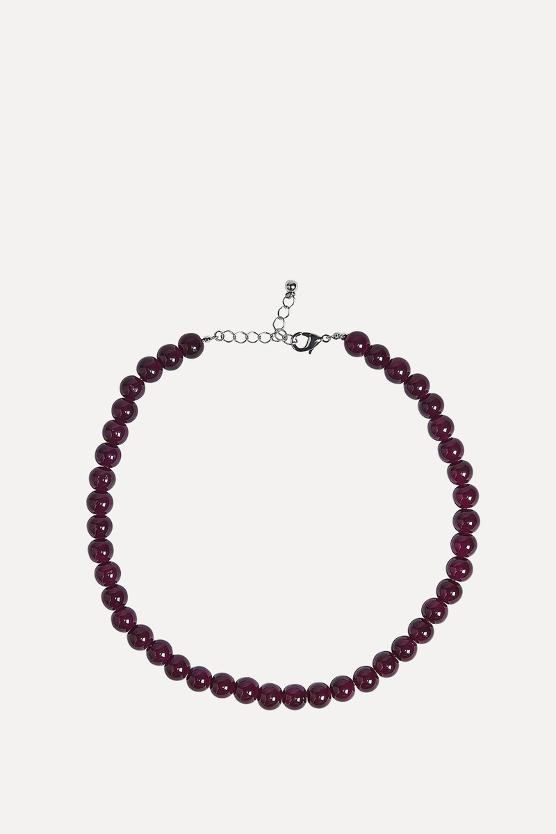 Stone Pearl Necklace from NA-KD