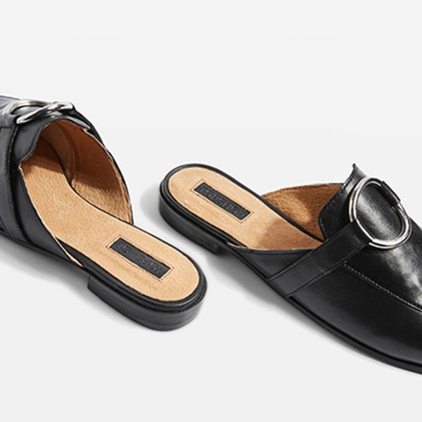 Kokonut Leather Mules