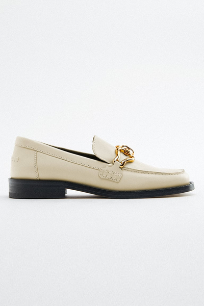 Leather Loafers from Zara