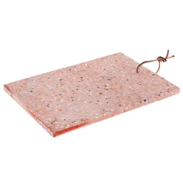 Pink Textured Cheese Board