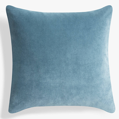 Cotton Velvet Cushion from John Lewis