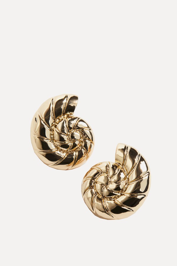 Shell-Shaped Earrings