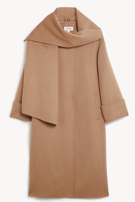 Wool Rich Relaxed Longline Coat from Jaeger
