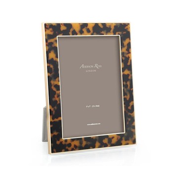 Tortoiseshell & Gold Photo Frame