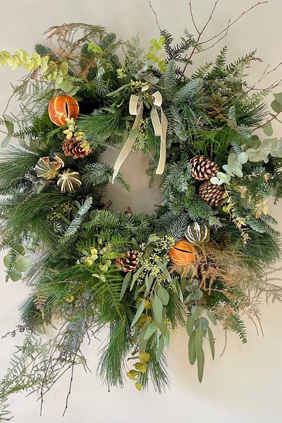 The Luxe Wreath from Sweet Pea Flowers