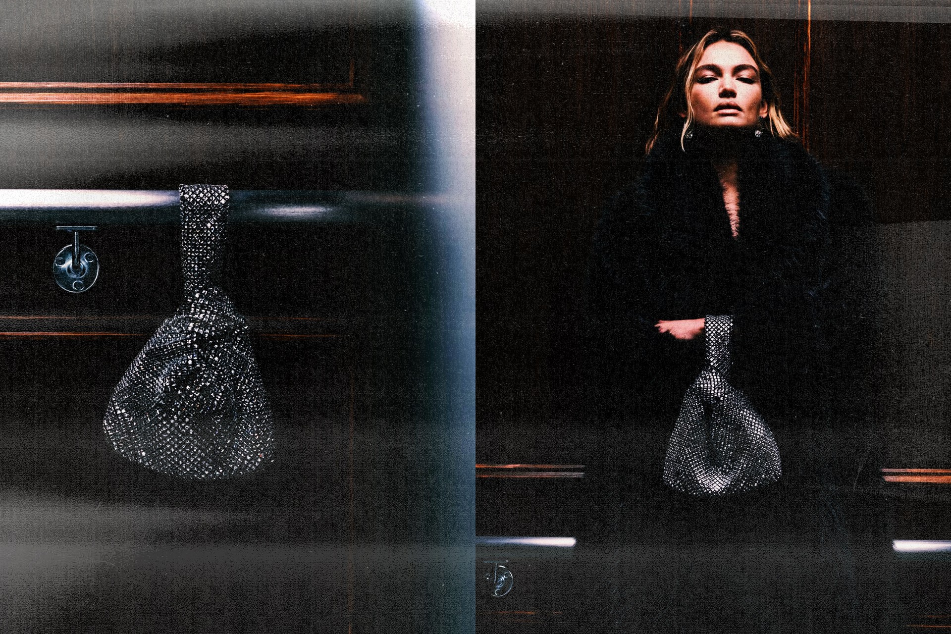 Hot Fix Loop Through Clutch Bag  from ASOS DESIGN