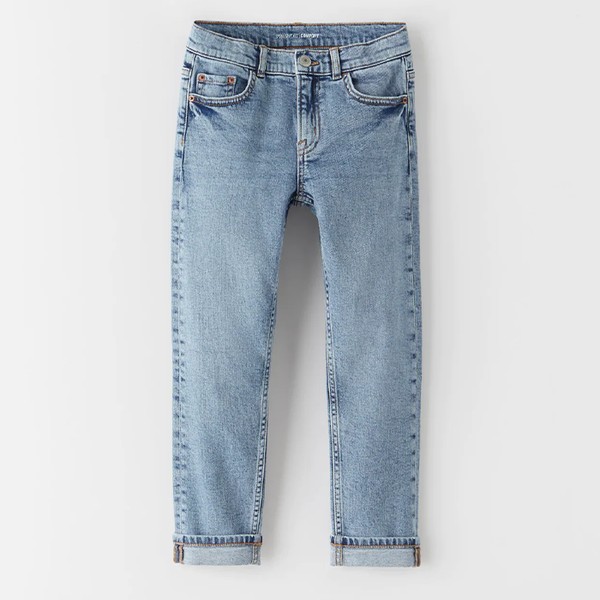 Basic Straight Fit Jeans 