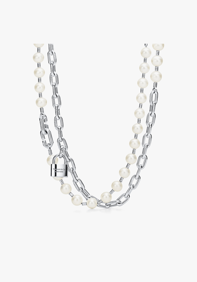 Pearl Lock Necklace