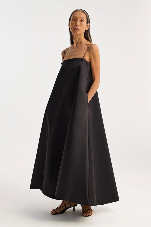 Voluminous Satin Evening Dress from RÓHE