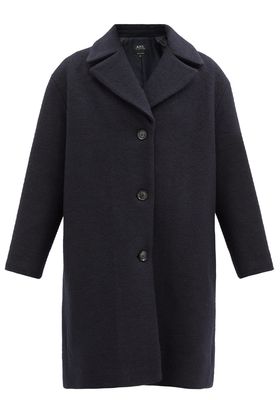 Ninh Single-Breasted Wool-Bouclé Coat from A.P.C.