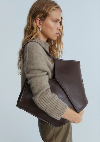 Calella Distressed Leather Tote from Hereu Studio