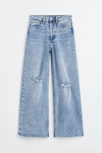 Wide Leg High Jeans from H&M