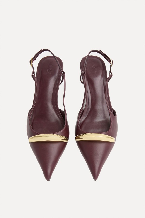 Slingback Kitten Heels  from Marks & Spencer