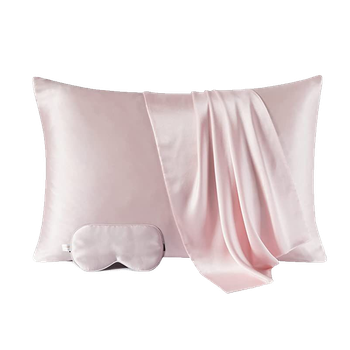 100% Mulberry Silk Pillowcase & Eye Mask Set from Vespersilk