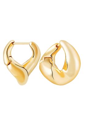 Molten Hoops In Gold from Astrid & Miyu