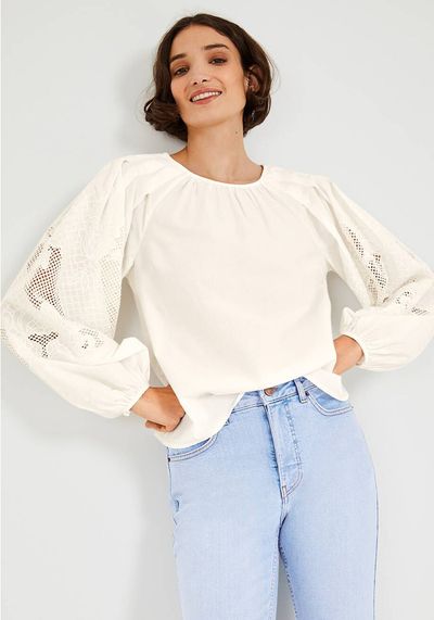 Brielle Embroidered Top from Hush