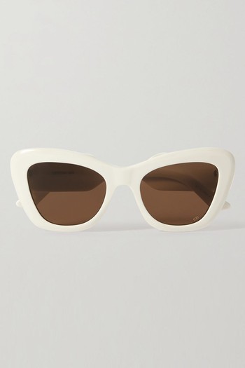 Bobby Cat-Eye Acetate And Gold-Tone Sunglasses from Dior Eyewear