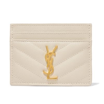 Quilted Cardholder from Saint Laurent