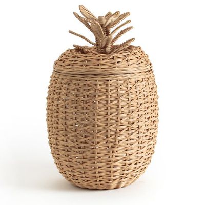 Rattan Pineapple Basket from Quito