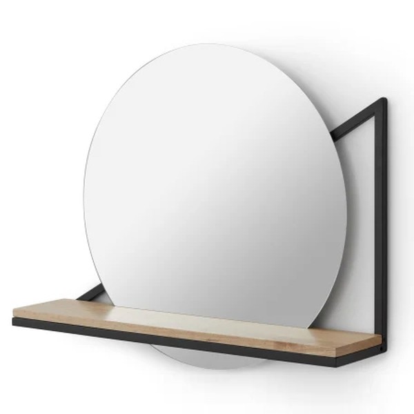 Wall Mounted Mirror With Shelf from Huldra