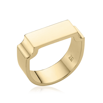 Signature Wide Ring from Monica Vinader