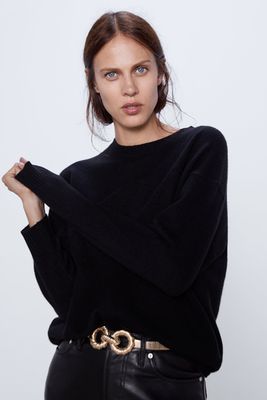 Oversize Cashmere Sweater from Zara
