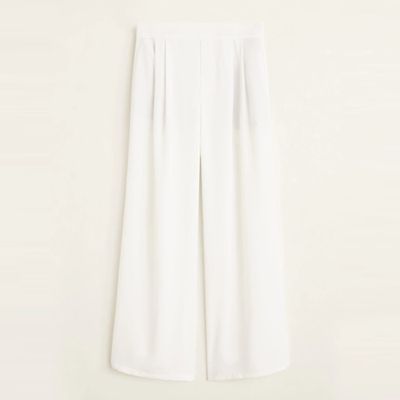Flared trousers from Mango