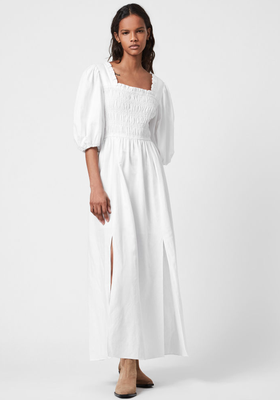 Livi Cotton-Linen Blend Dress from All Saints 