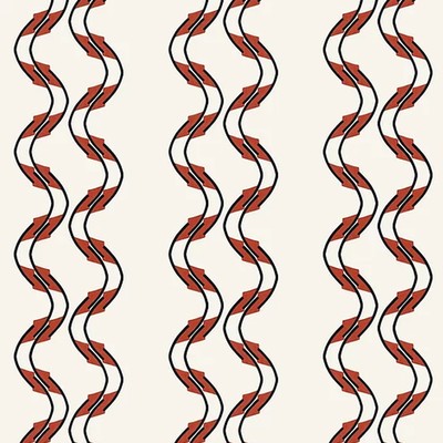 Double Swirl Wallpaper from Ottoline 