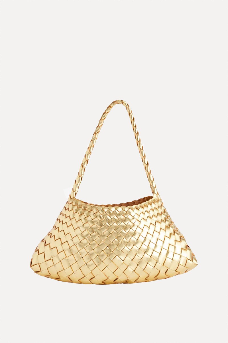 Rosanna Medium Leather Top-Handle Bag from Dragon Diffusion