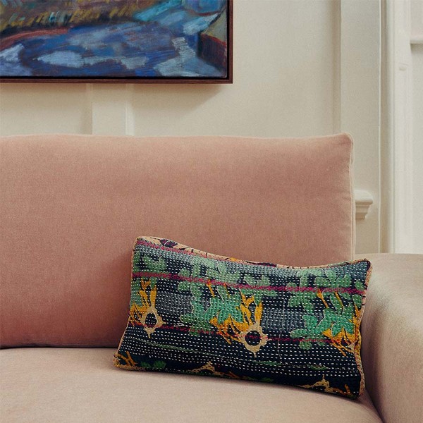 The Scatter Kantha Box Cushion from Studio Ashby