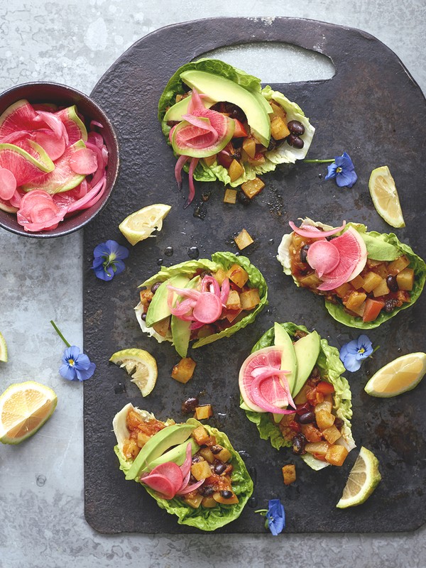 Vegan Black Bean Tacos