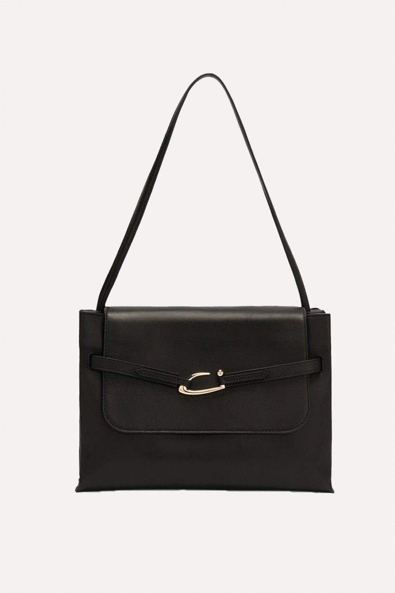 Cora Ristretto Nappa Leather Shoulder Bag from By Far