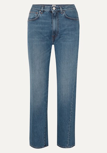 Cropped Mid-Rise Jeans from Toteme