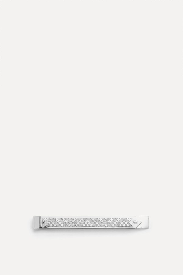 Check Prism Tie Bar from Burberry