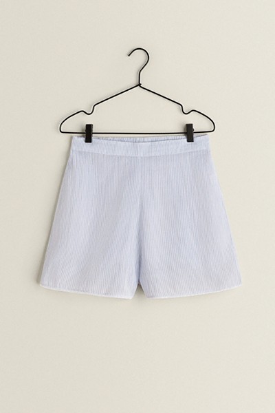 Striped Cotton Shorts from Zara