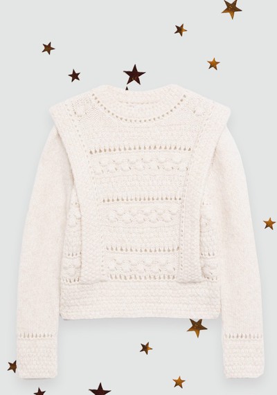 Openwork Knit Sweater from Mango