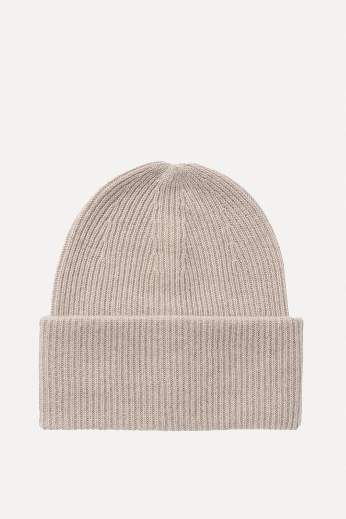 Stockholm Ribbed Organic Cashmere Beanie from LISA YANG